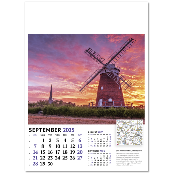 Britain in Pictures Wall Calendar