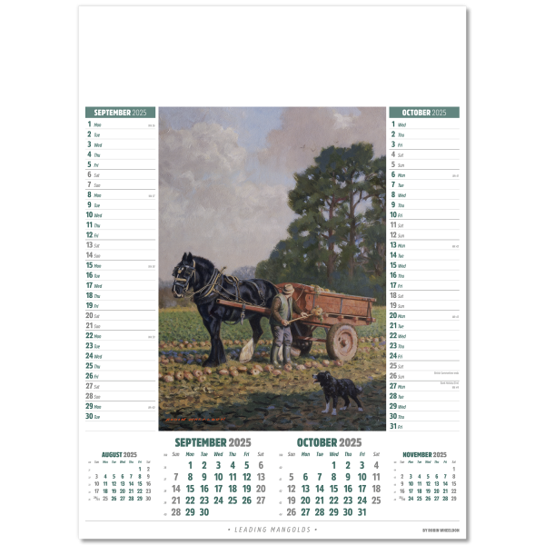 Horse Power Wall Calendar