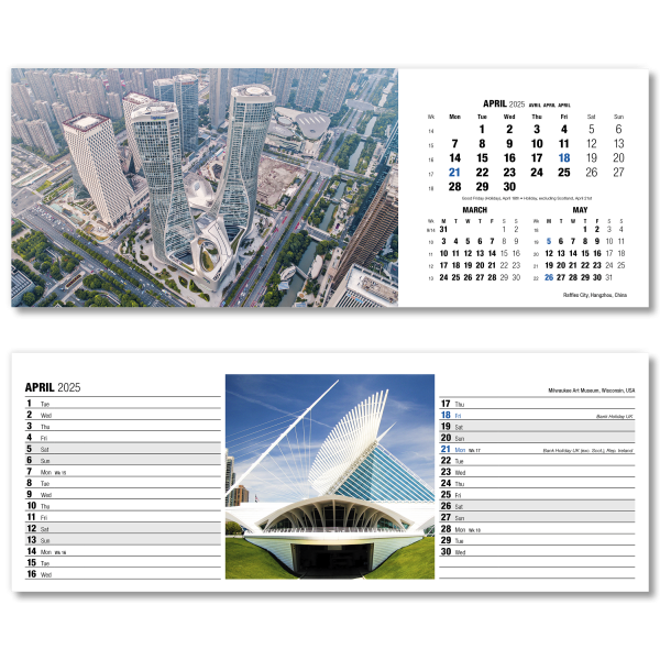 Grand Designs Desk Calendar