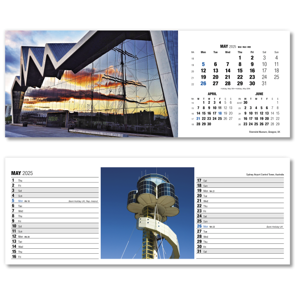 Grand Designs Desk Calendar