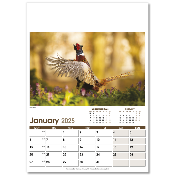 Rural Life Wall Calendar - 13 Leaf